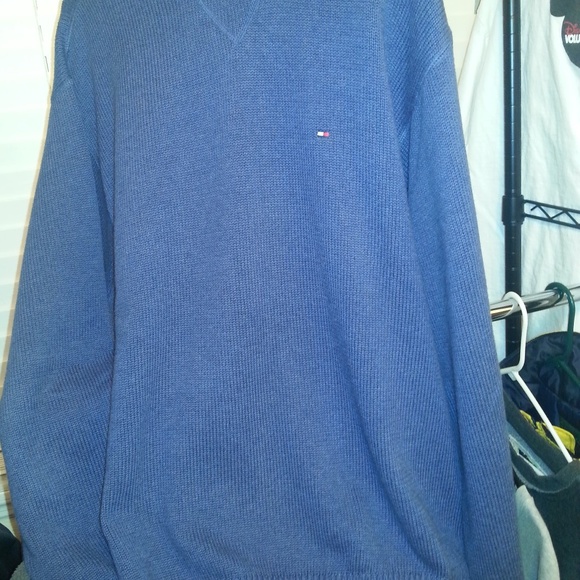 Vintage Tommy Hilfiger  Crewneck knit  sweater sweatshirt - Picture 1 of 5